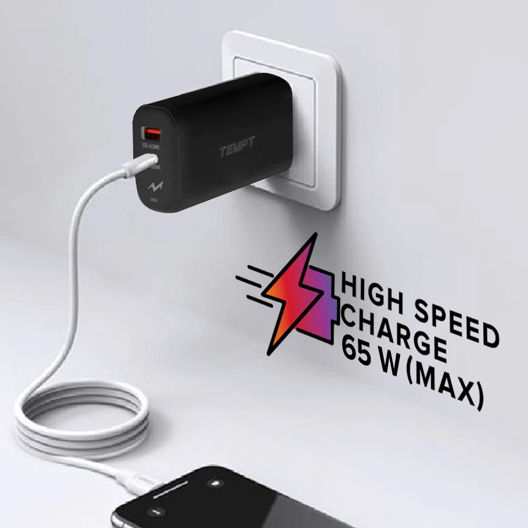 Alpha 65W Charger 2 ports - Image 3